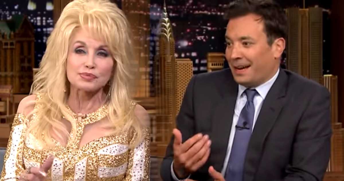 Dolly Parton Flusters Jimmy Fallon When She Reveals Her Unusual