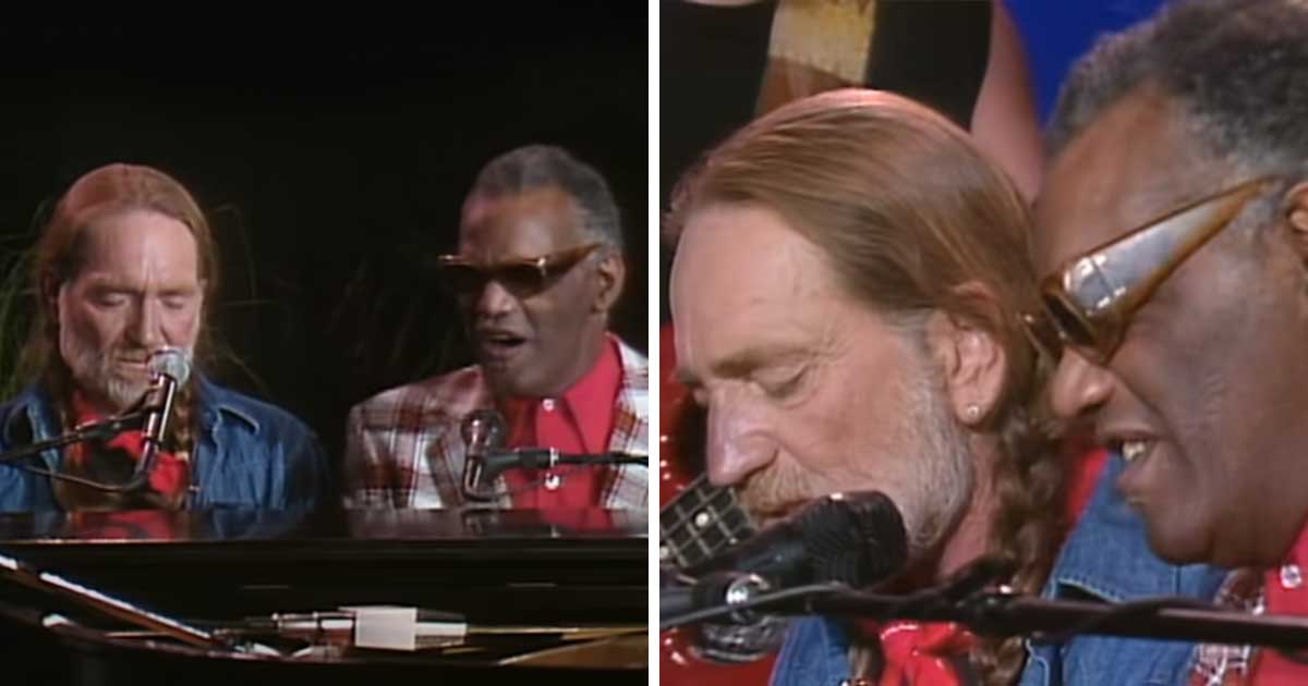 Willie Nelson And Ray Charles Seven Spanish Angels