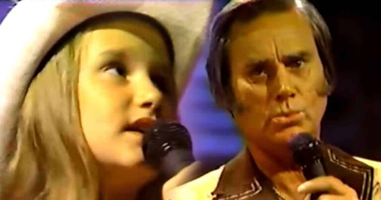 Watch The Heartwarming George Jones and Daughter Georgette Duet: “Daddy Come Home”