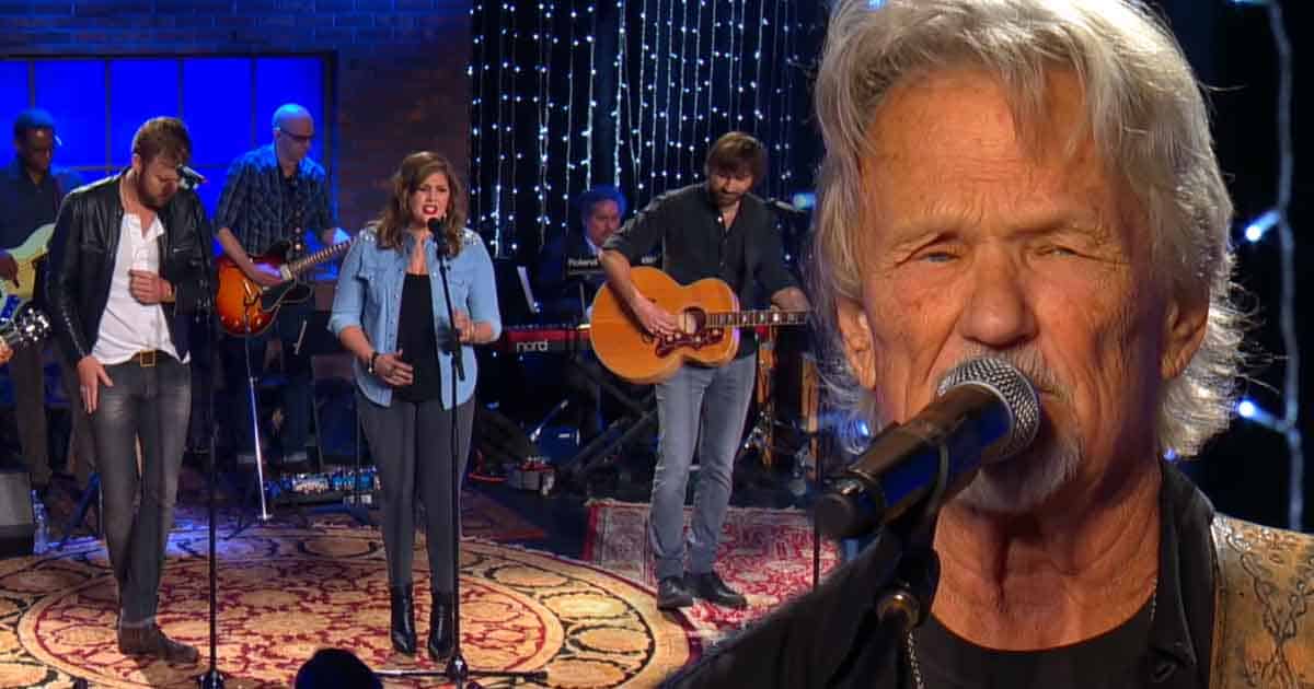 Lady Antebellum and Kris Kristofferson performing at the 2… | Flickr