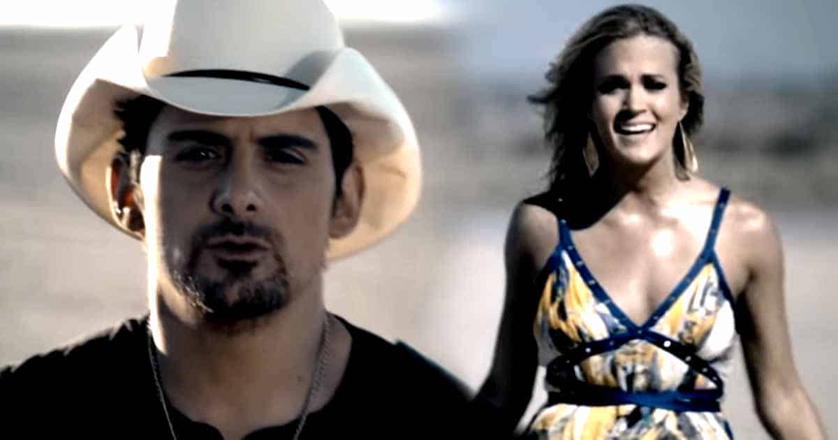 Brad Paisley and Carrie Underwood Were a Desperate Couple in "Remind Me" 2