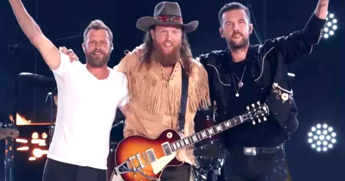 Dierks Bentley and Brothers Osborne Enacted "Burning Man"