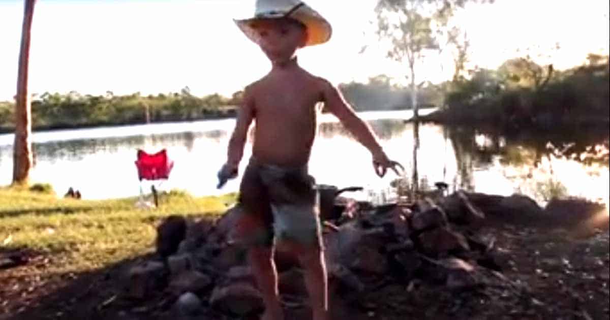 Watch: "IT'S FIVE O'CLOCK" Dance Moves of a Young Cowboy 2