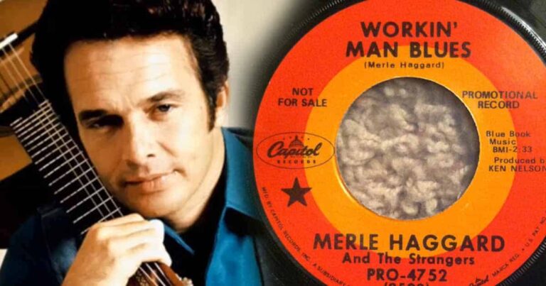 Merle Haggard Paid Tribute To His Hard-Working Fans In “Workin’ Man Blues”
