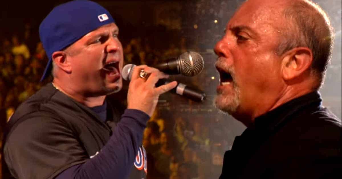 Remember When Garth Brooks And Billy Joel Surprised Fans With "Shameless" Duet 2