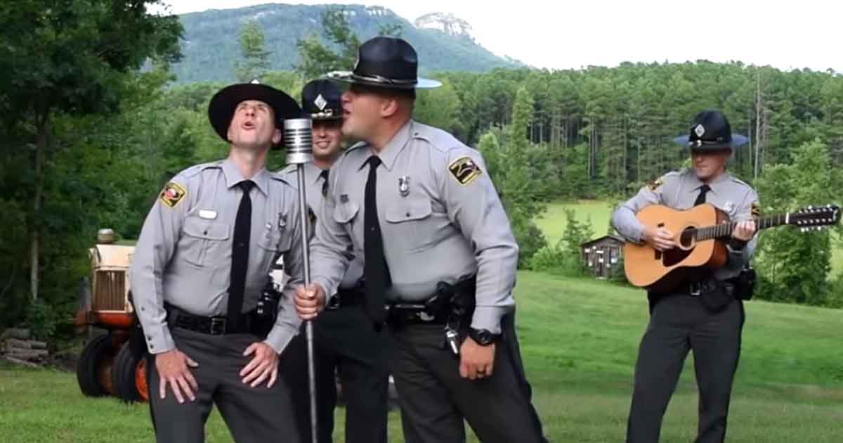 WATCH: Officers Superbly Lip Sync "Man of Constant Sorrow" 2