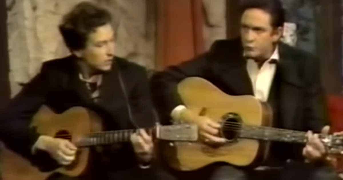 An Epic Performance By Johnny Cash and Bob Dylan