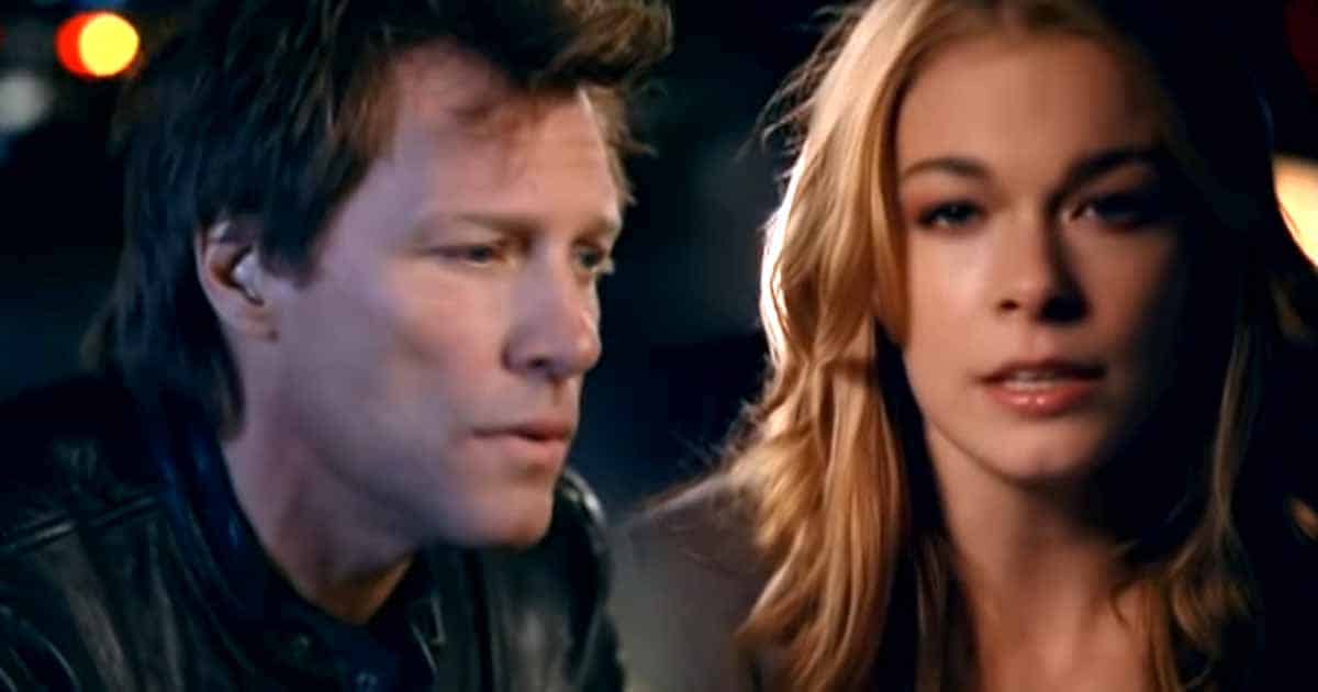 LeAnn Rimes and Bon Jovi Country Thang Daily