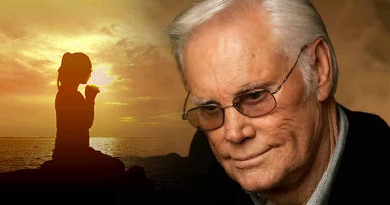 George Jones Dedicates “If I Could Hear My Mother Pray Again” to Mom