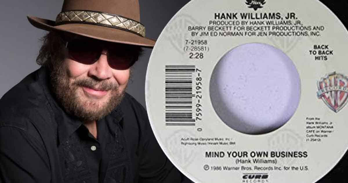 Back to Classics: Listen to “Mind Your Own Business” by Hank Williams Jr.
