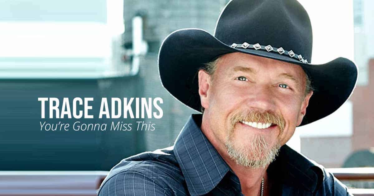 The man behind the song "Then They Do," Trace Adkins.