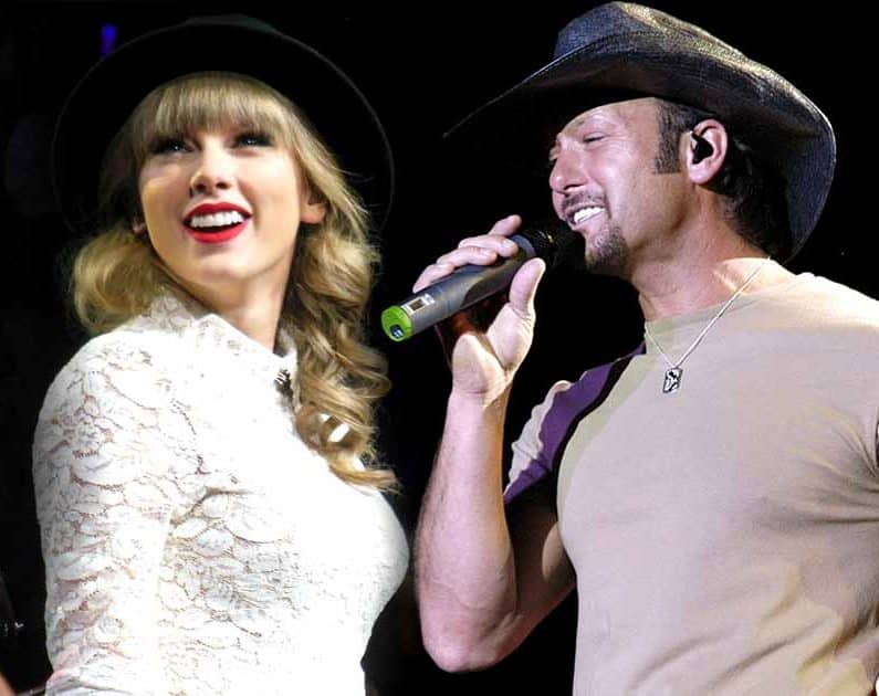 Taylor Swift's Sings about Country Superstar "Tim McGraw" 1