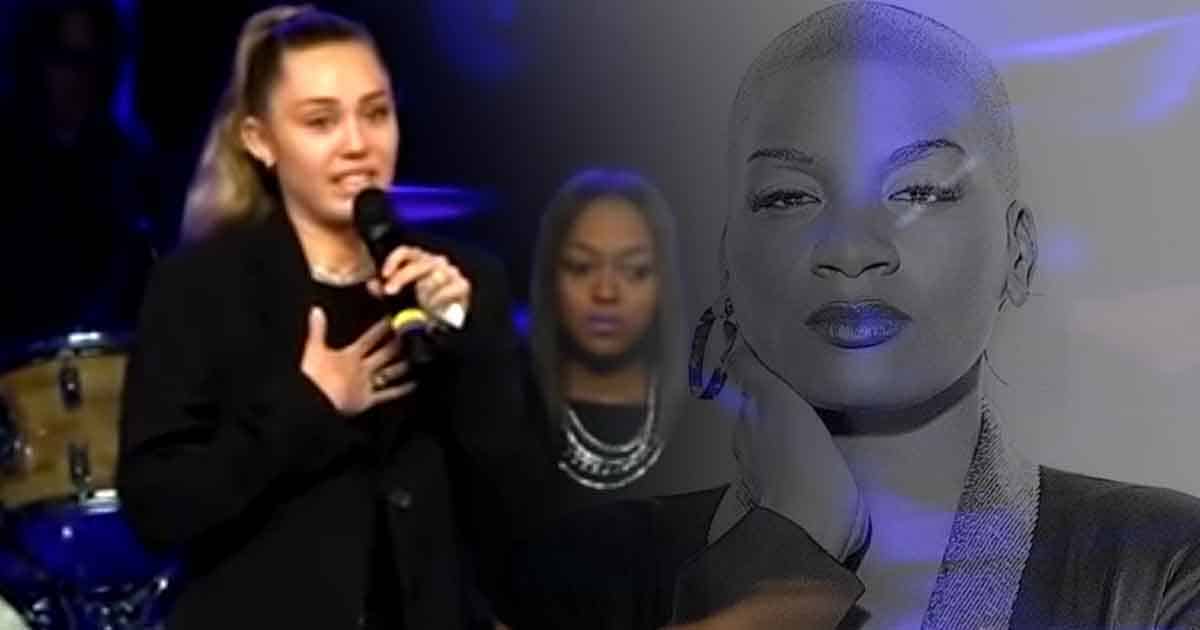 Miley Cyrus Paid Tribute to Artist Janice Freeman 2