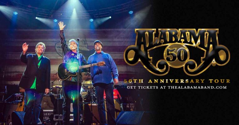 Alabama’s 50th Anniversary Tour Winds Down in Nashville