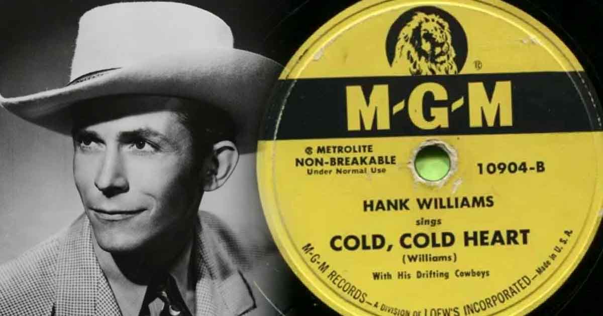 Throwback To One of The First Country No. 1 Hits of Hank Williams, "Cold, Cold Heart" 2