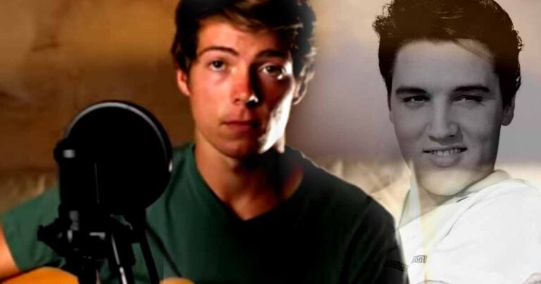 Young Man Sings like Elvis in his Cover of “Can’t Help Falling in Love”