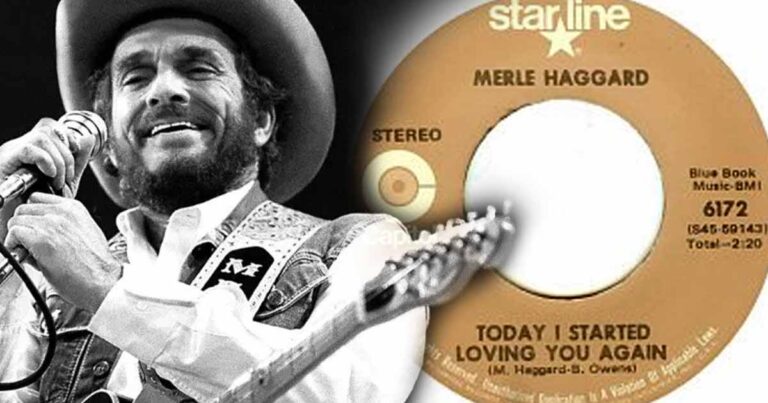 One of Merle Haggard’s 1960 Hit, “Today I Started Loving You Again”