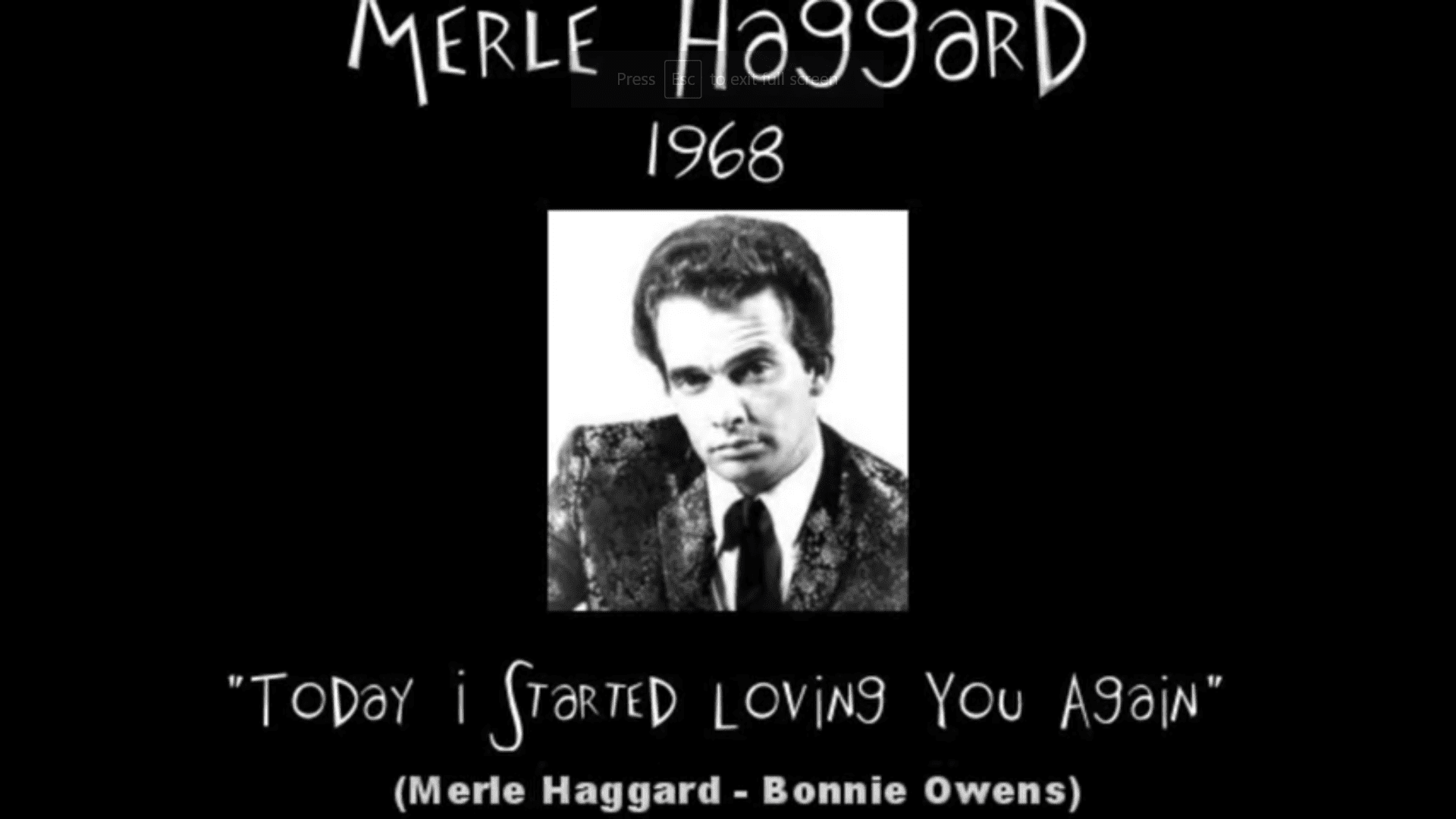 Merle Haggard