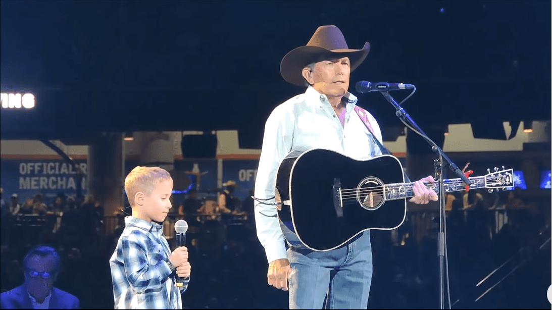 george strait, grandson