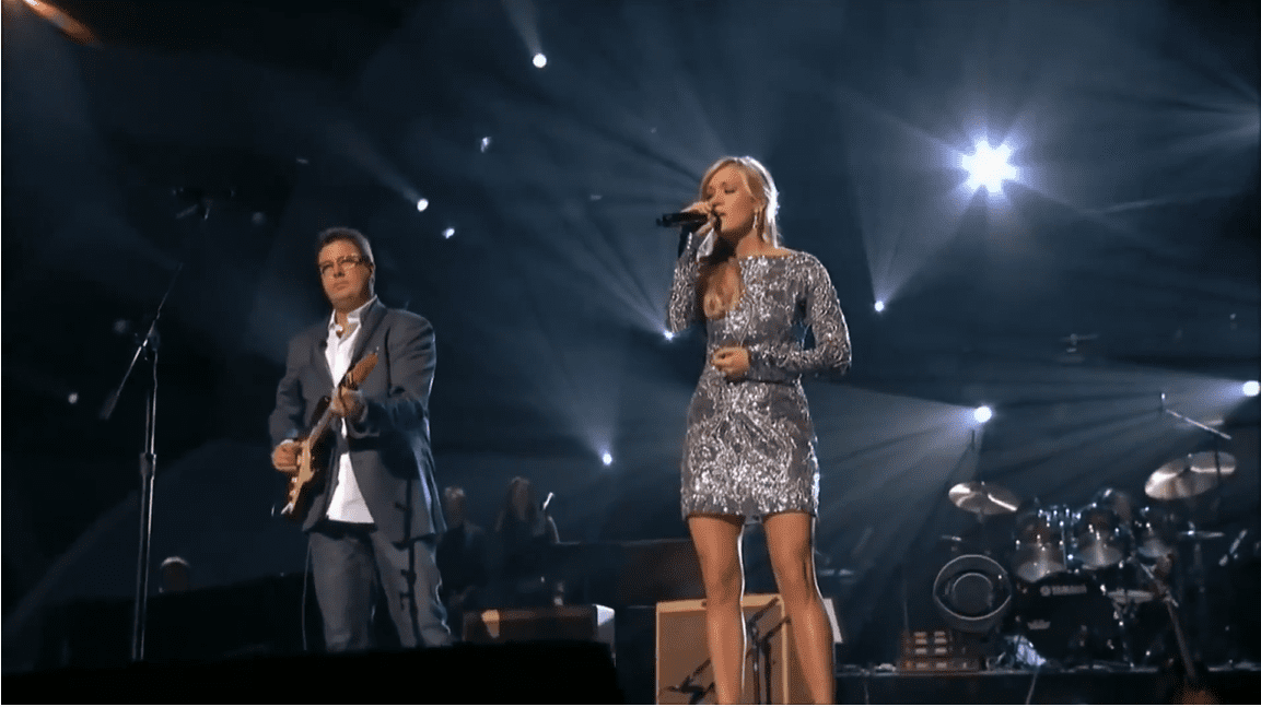 carrie underwood, vince gill