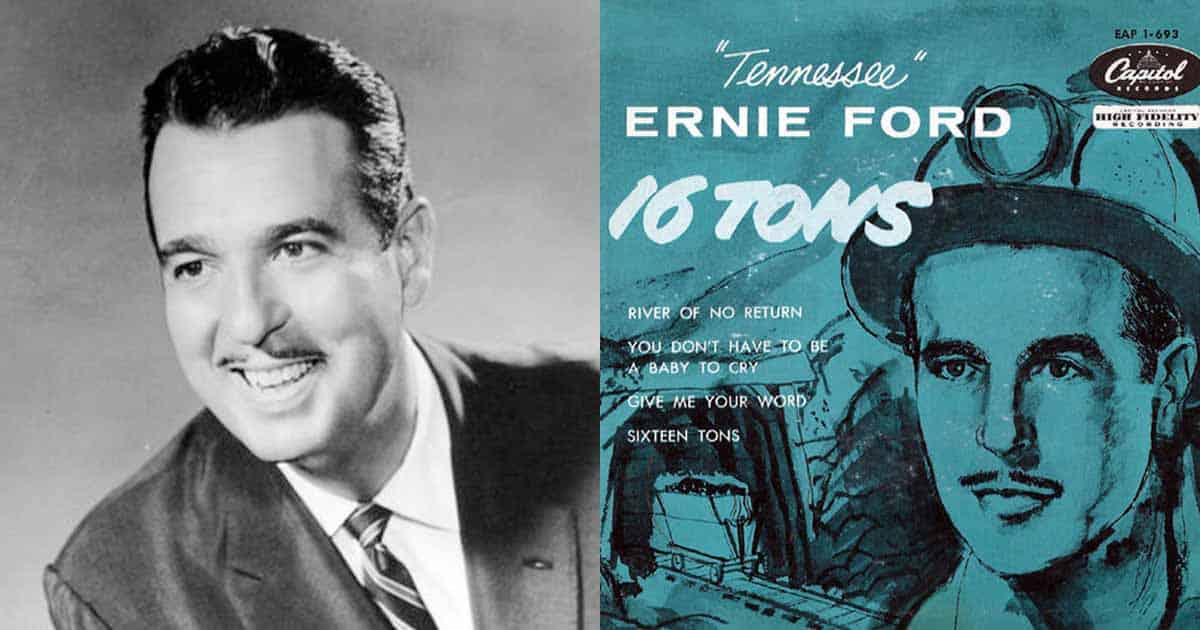 parti gammelklog ild Tennessee Ernie Ford's 1'st No. 1 Hit, “Sixteen Tons”