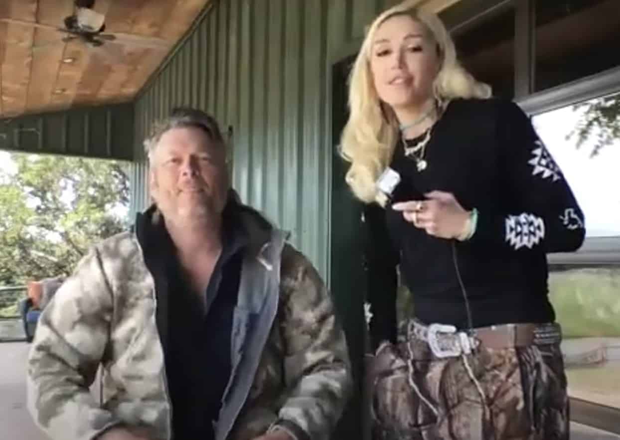 Gwen Stefani and Blake Shelton