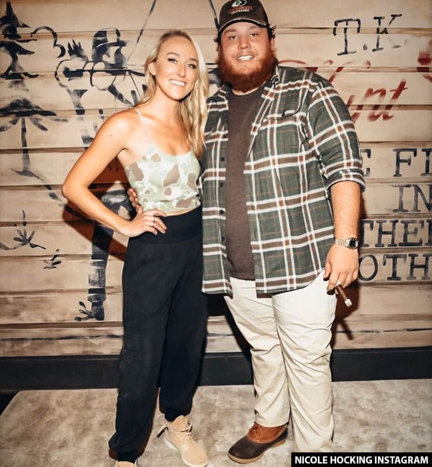 Luke Combs and Nicole Hocking Love Story