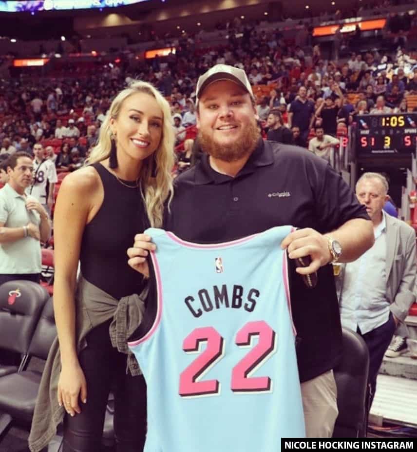 Luke Combs and Nicole Hocking Love Story