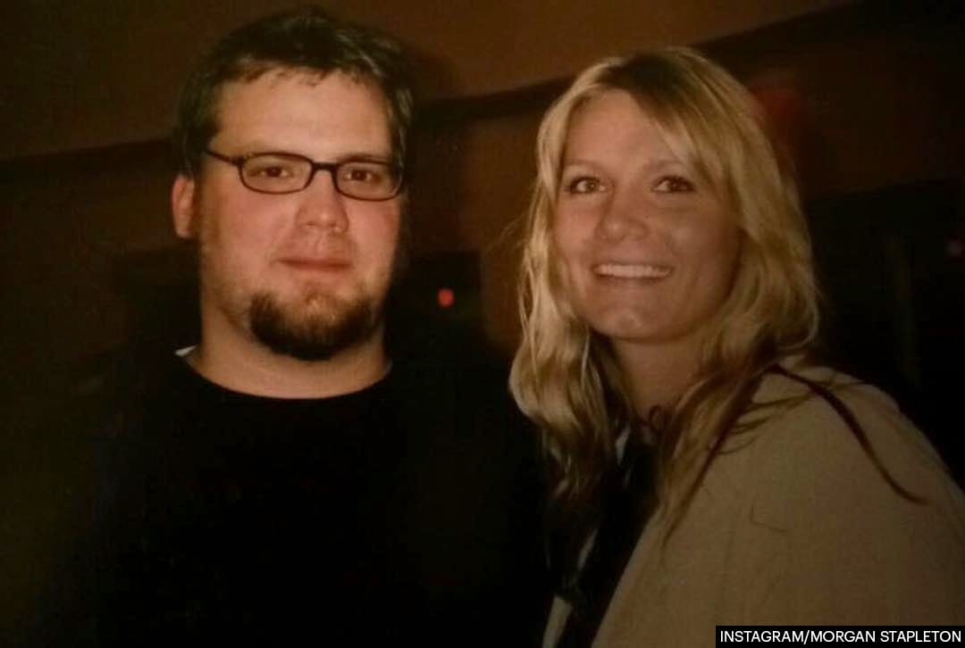 Beardless Chris Stapleton and Morgane