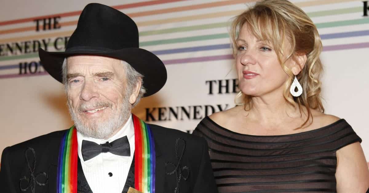 Merle Haggard and Theresa Ann Lane at the Kennedy Center Honors