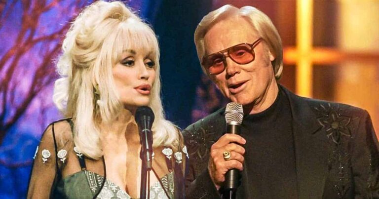 George Jones and Dolly Parton’s Breathtaking Duet of “The Blues Man”