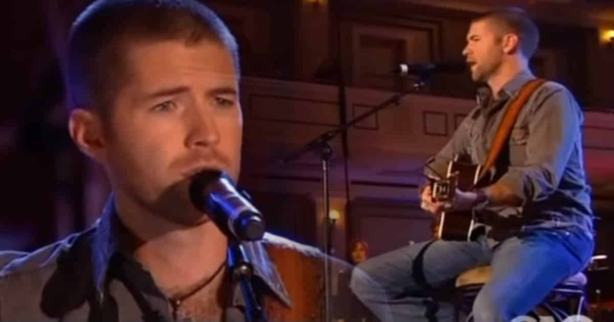Josh Turner Will Have You Sobbing With Passionate "He Stopped Loving Her Today"