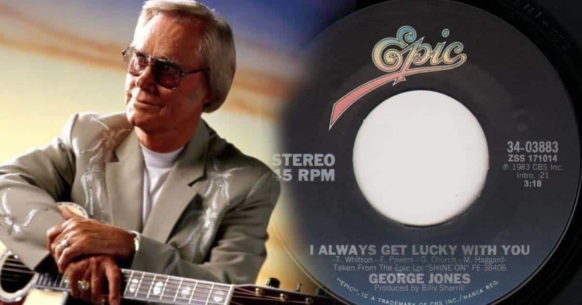 George Jones Had His Final No. 1 Hit With "I Always Get Lucky with You"