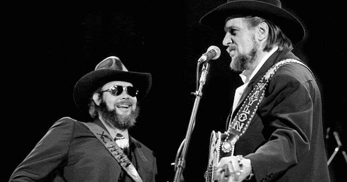 Waylon Jennings and Hank Williams Jr. In One Epic Duet of "The Conversation" 