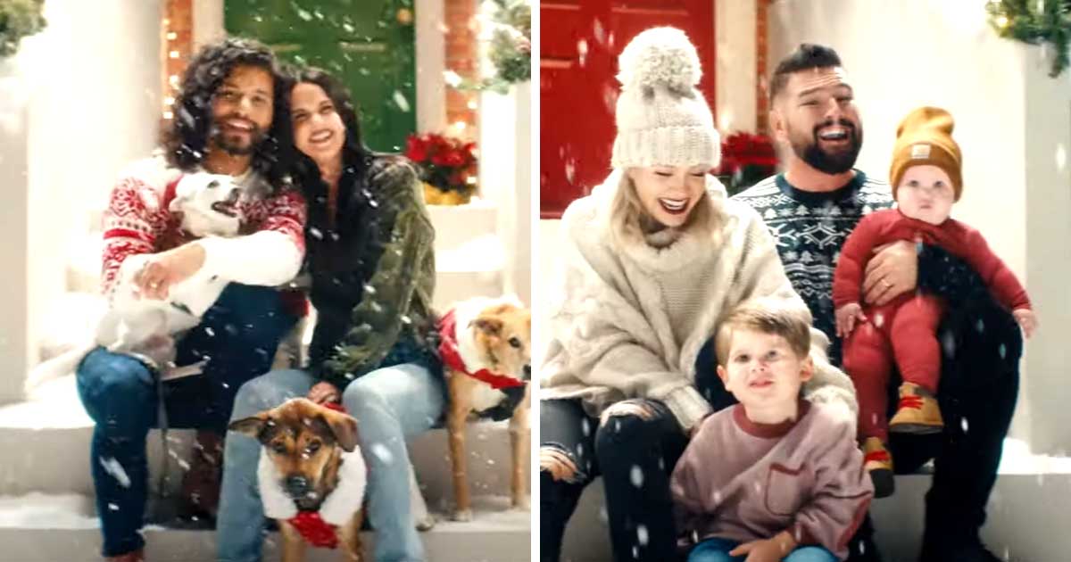 You'll Love Dan + Shay's "Take Me Home for Christmas" MV feat. their Wives and Kids 2