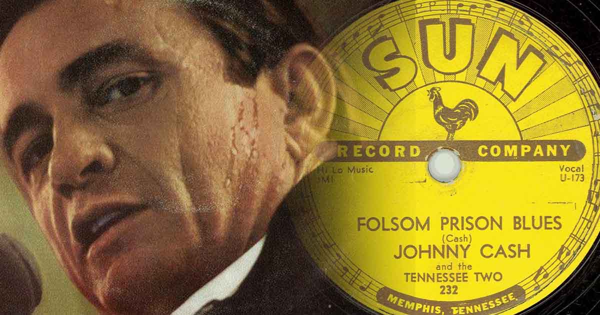 Throwback To Johnny Cash's "Folsom Prison Blues" That Cultivated His Outlaw Image