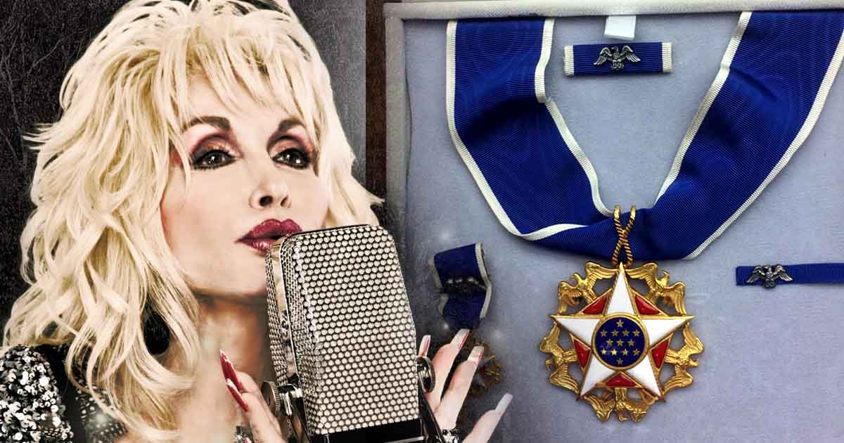 Here’s Why Dolly Parton Turned Down The Presidential Medal of Freedom – Twice!