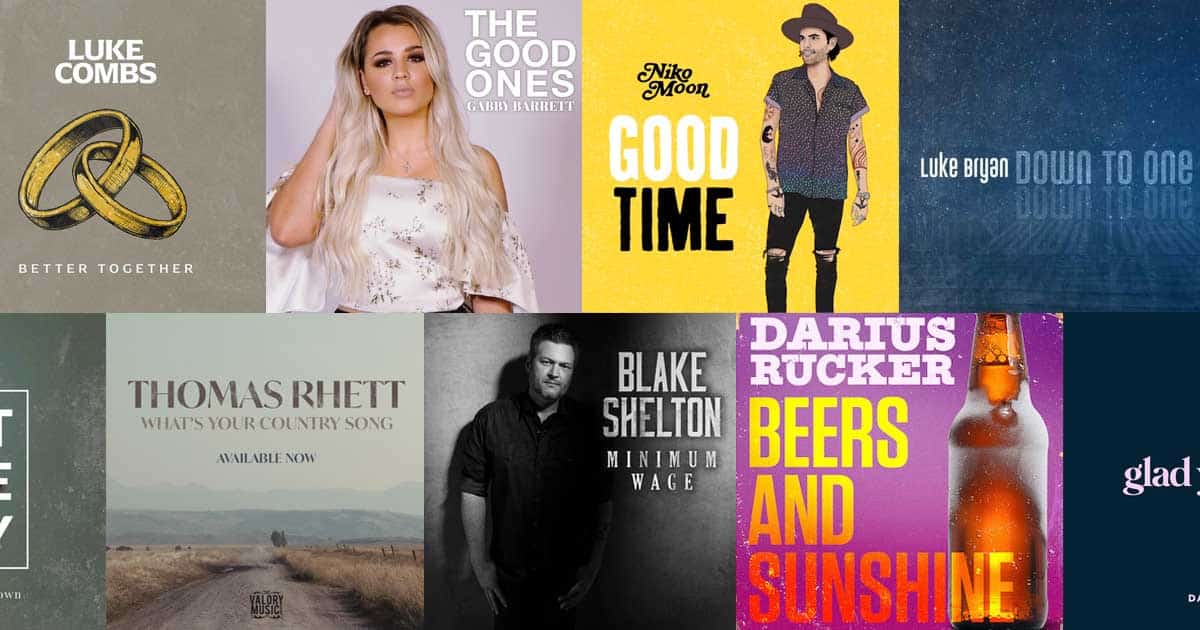 Top 40 Country Songs for March 2021