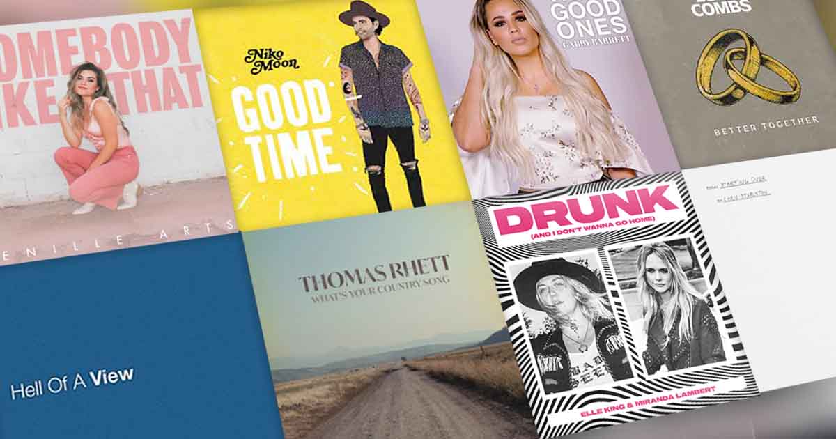 Top 40 Country Songs in April 2021