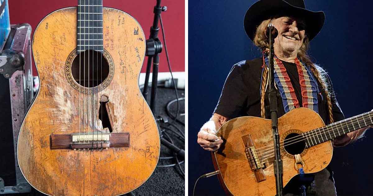 Willie Nelson's Guitar Has a Better Story Than Most Musicians