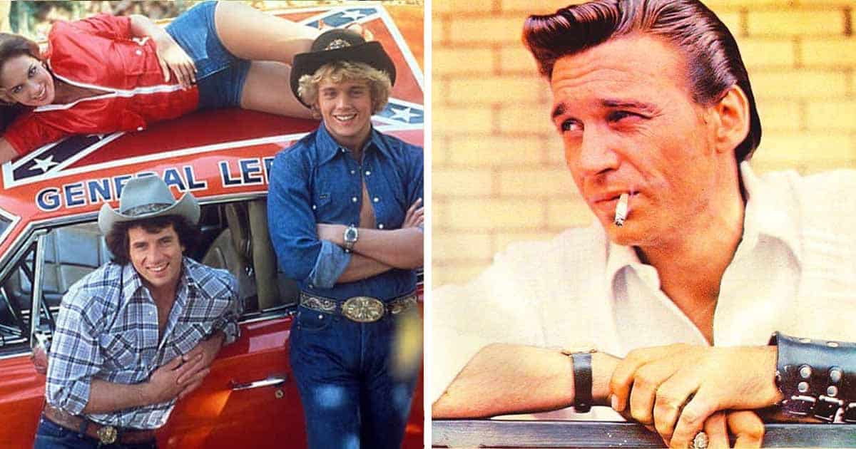 Waylon Jennings Belt 'Dukes of Hazzard' Theme Song