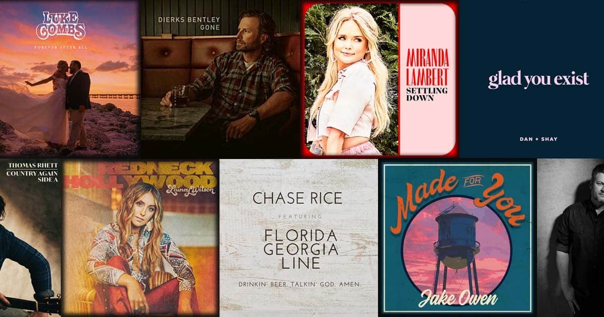 Top 40 Country Songs for July 2021