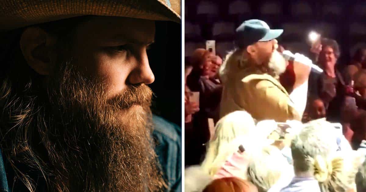 Crowd Screams When Chris Stapleton Stands Up & Sings “Tennessee Whiskey” At Play