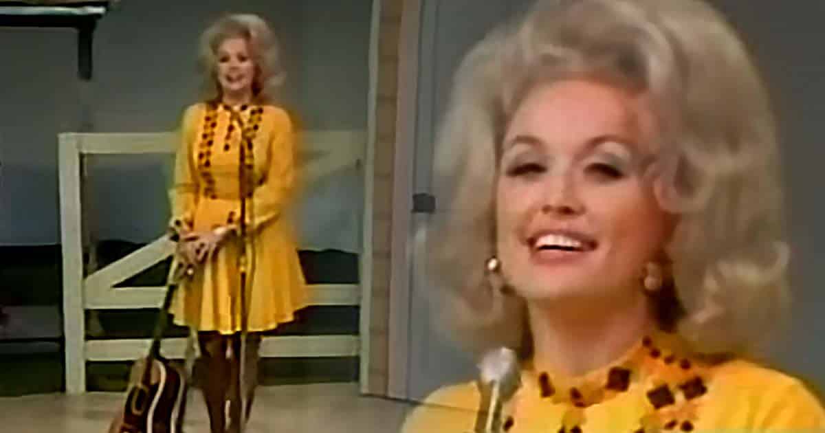 A Young Dolly Partown Shows Of her Yodeling Technique On 'The Porter Wagoner Show'
