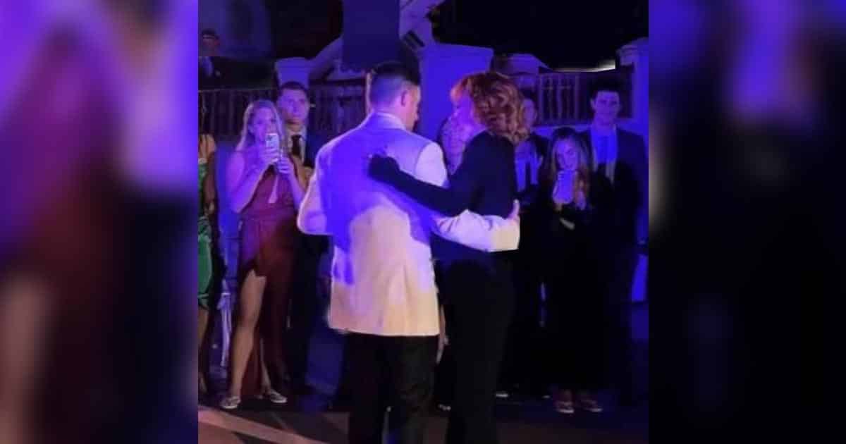Reba Dances With Son To One Of Her Songs At His Wedding