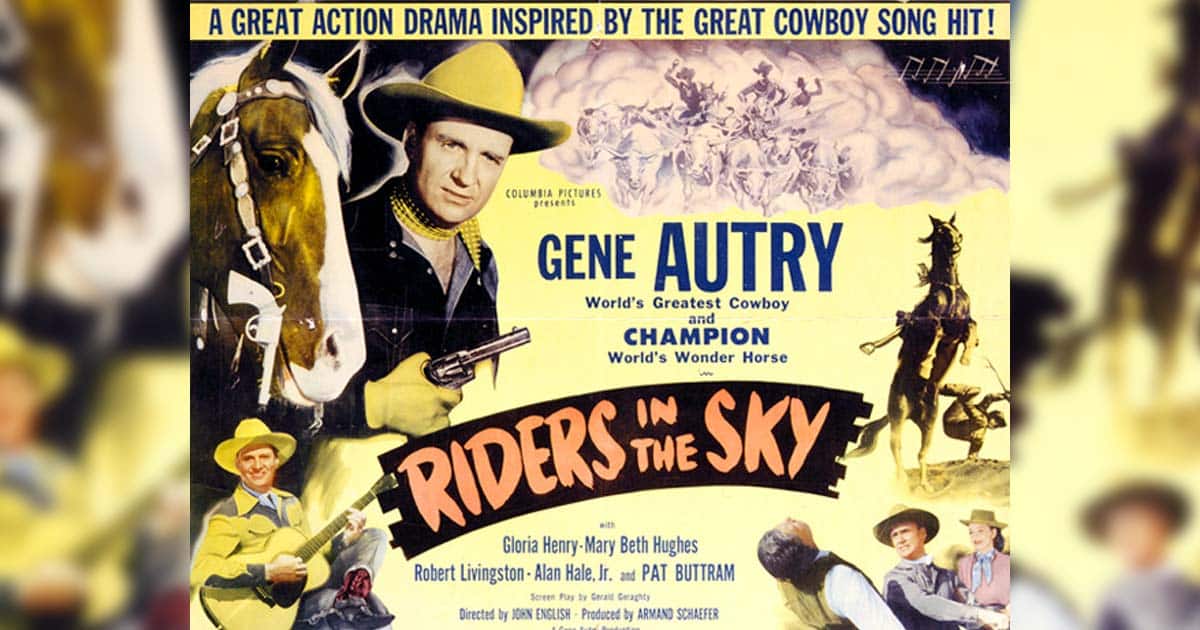 Ковбойские песни на английском. Gene Autry - Ghost Riders in the Sky. Cowboy Song. Gene Autry and Johnny Cash.
