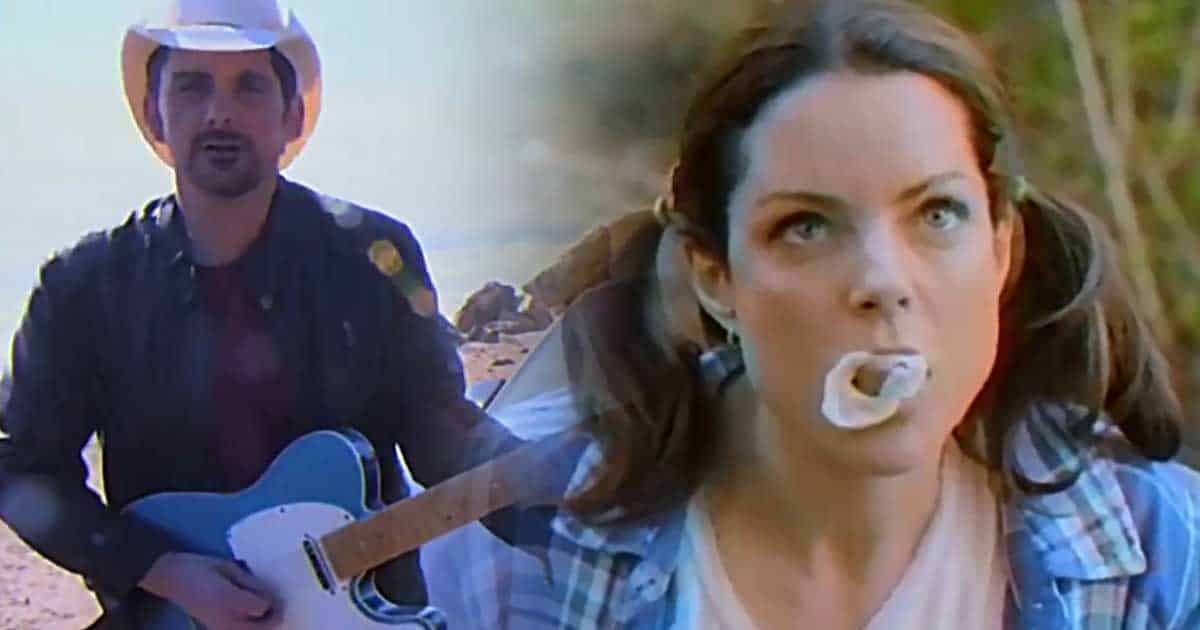Brad Paisley’s Wife Starring In His Music Video Has Fans Rolling With Laughter