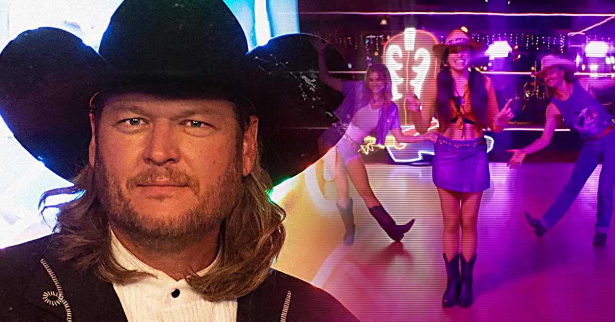 Blake Shelton Shares How To Do The Line Dance In His New Music Video