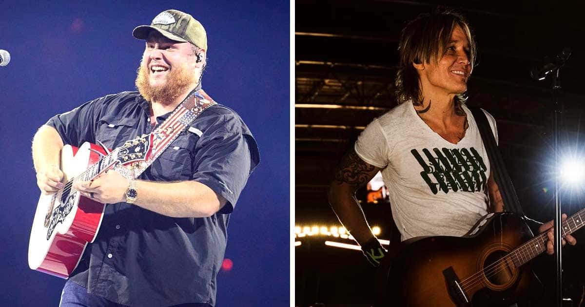 WATCH: Keith Urban Lets Luke Combs Steal His Stage in Nashville