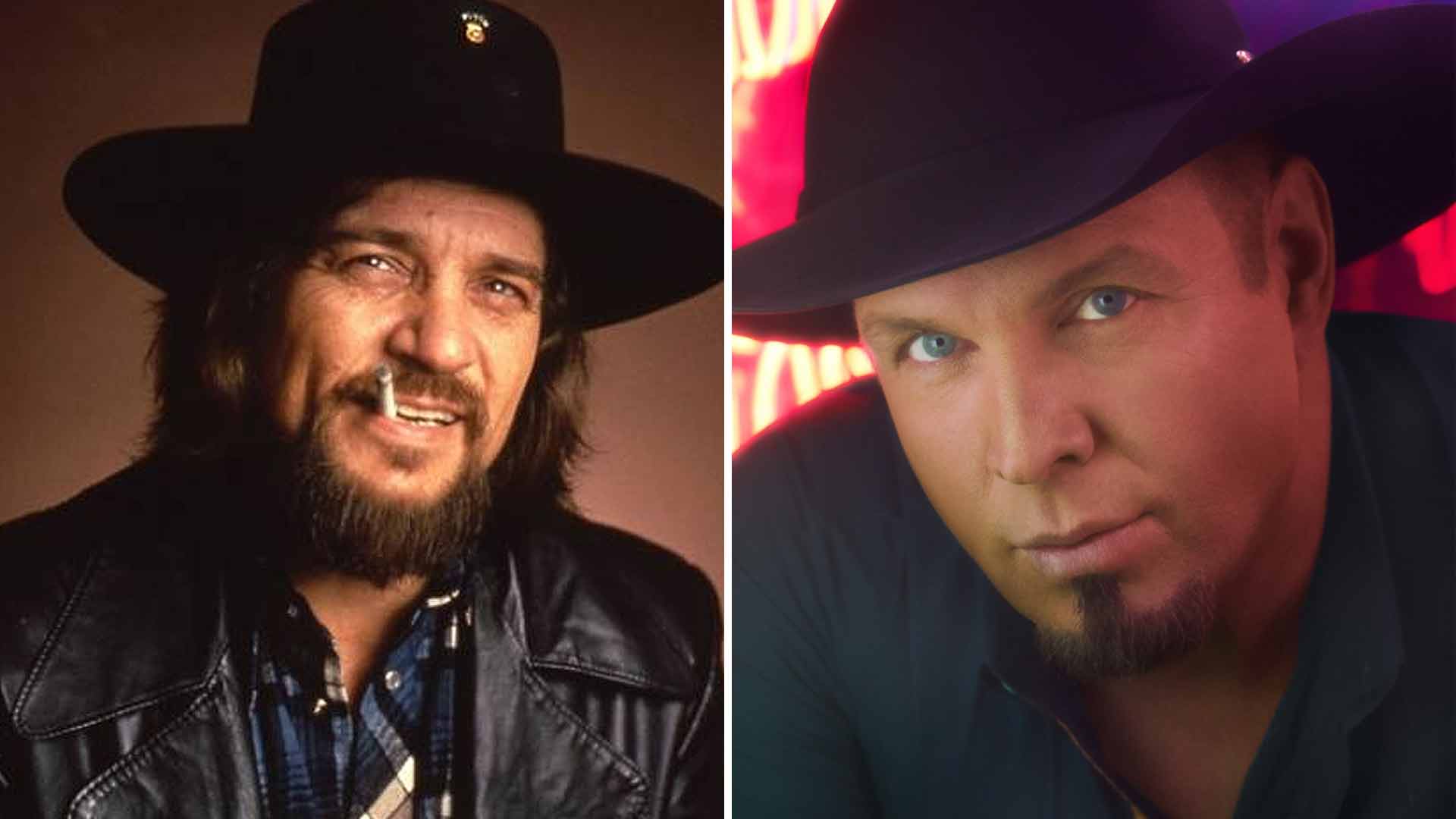 Country music feuds - Waylon Jennings vs. Garth Brooks